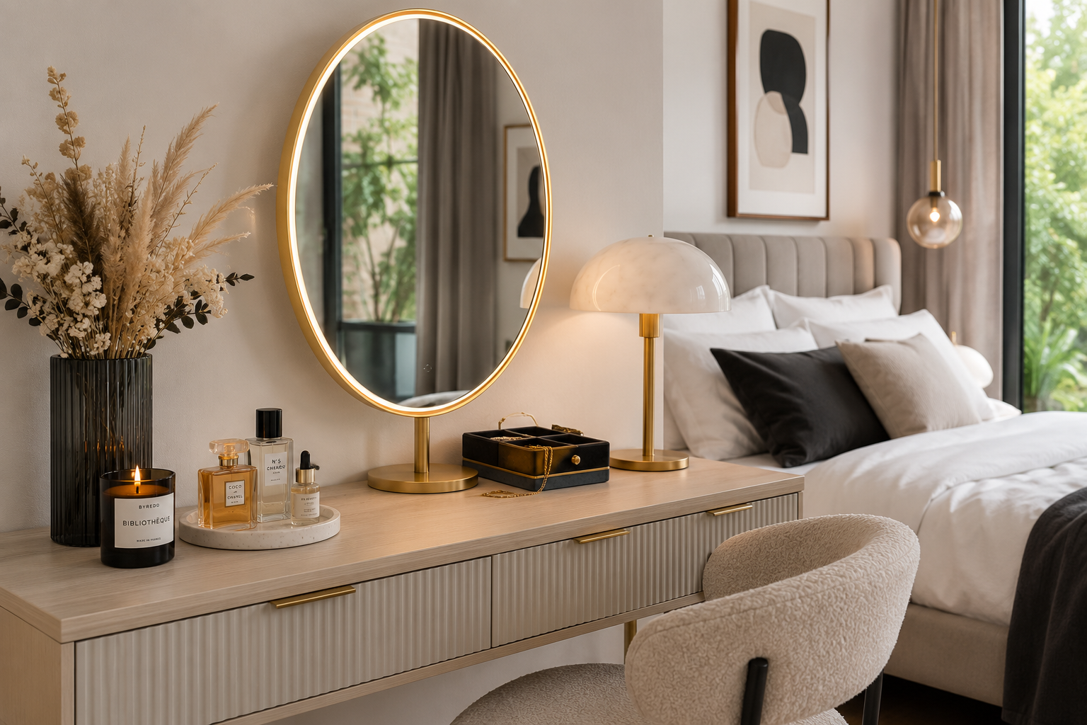 Comment décorer sa coiffeuse