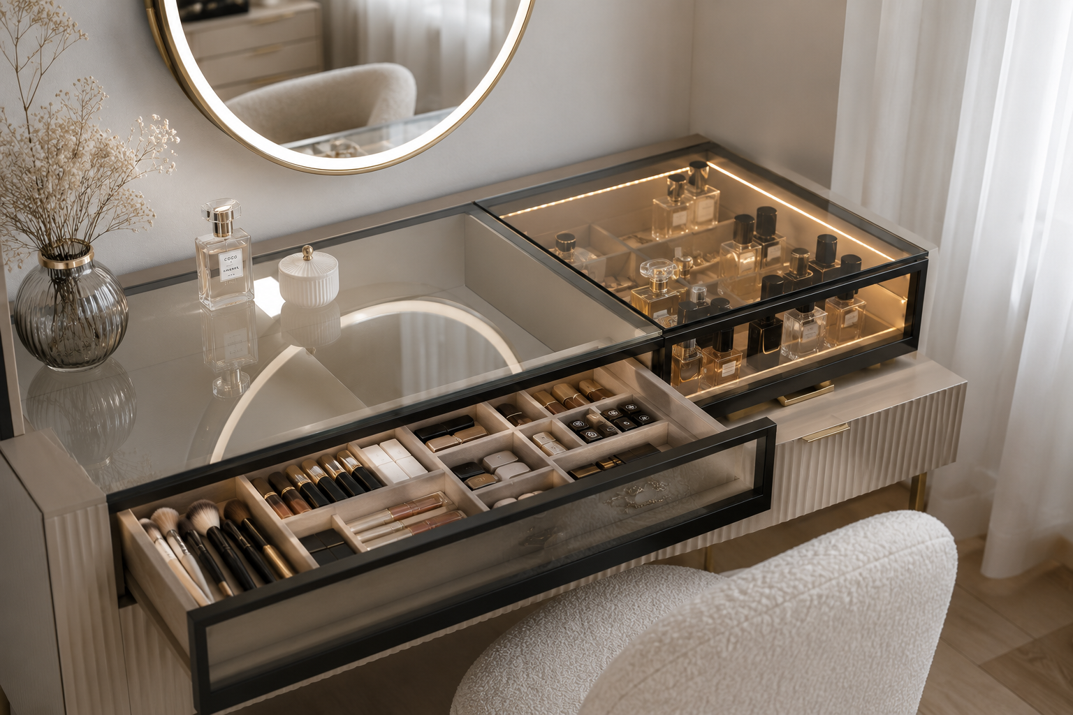 comment ranger sa coiffeuse