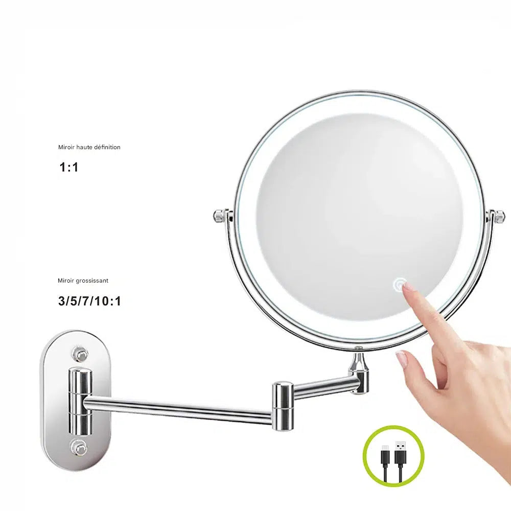 miroir grossissant mural (X10,X7,X5,X3) - Mon cocon