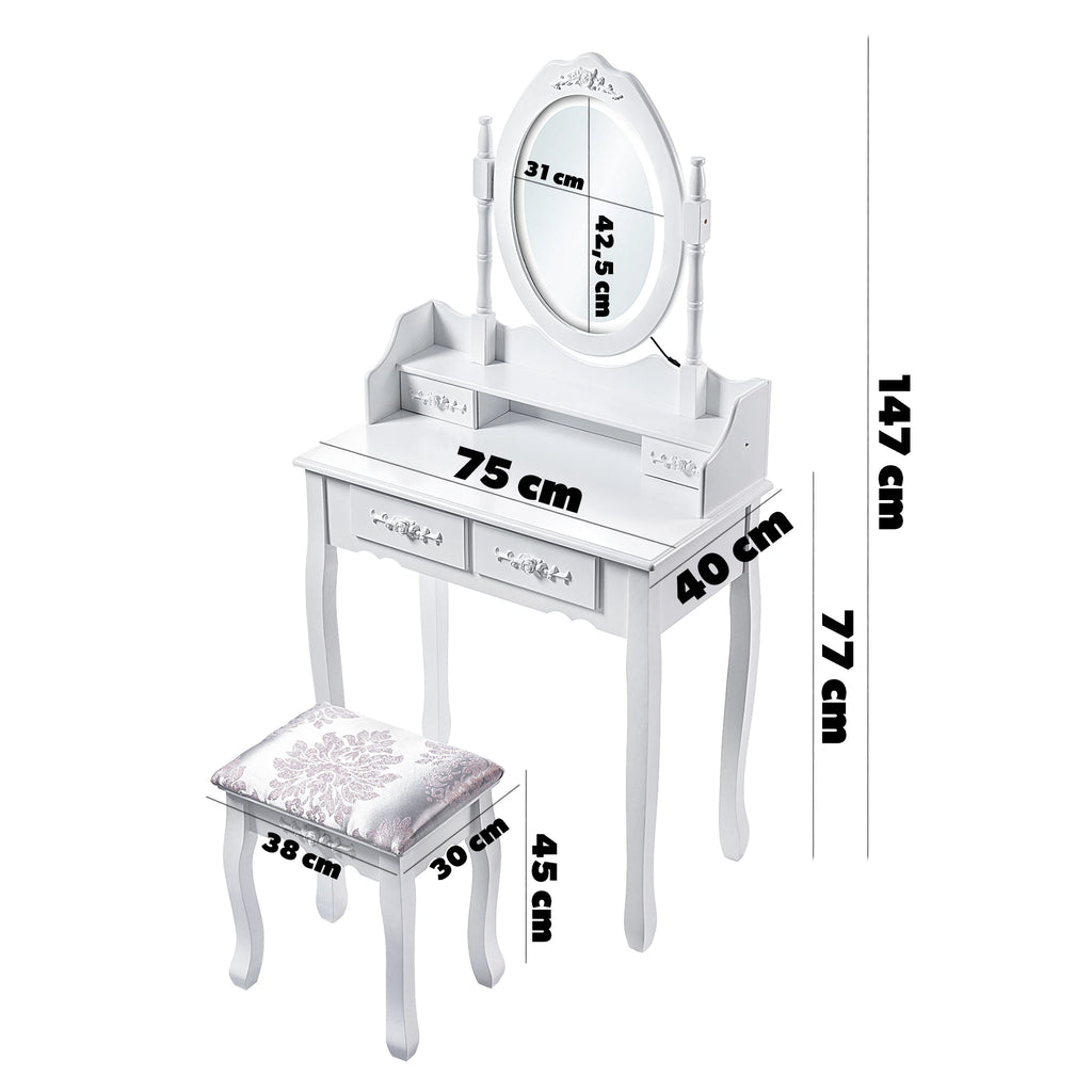 coiffeuse meuble ancien - Mon cocon
