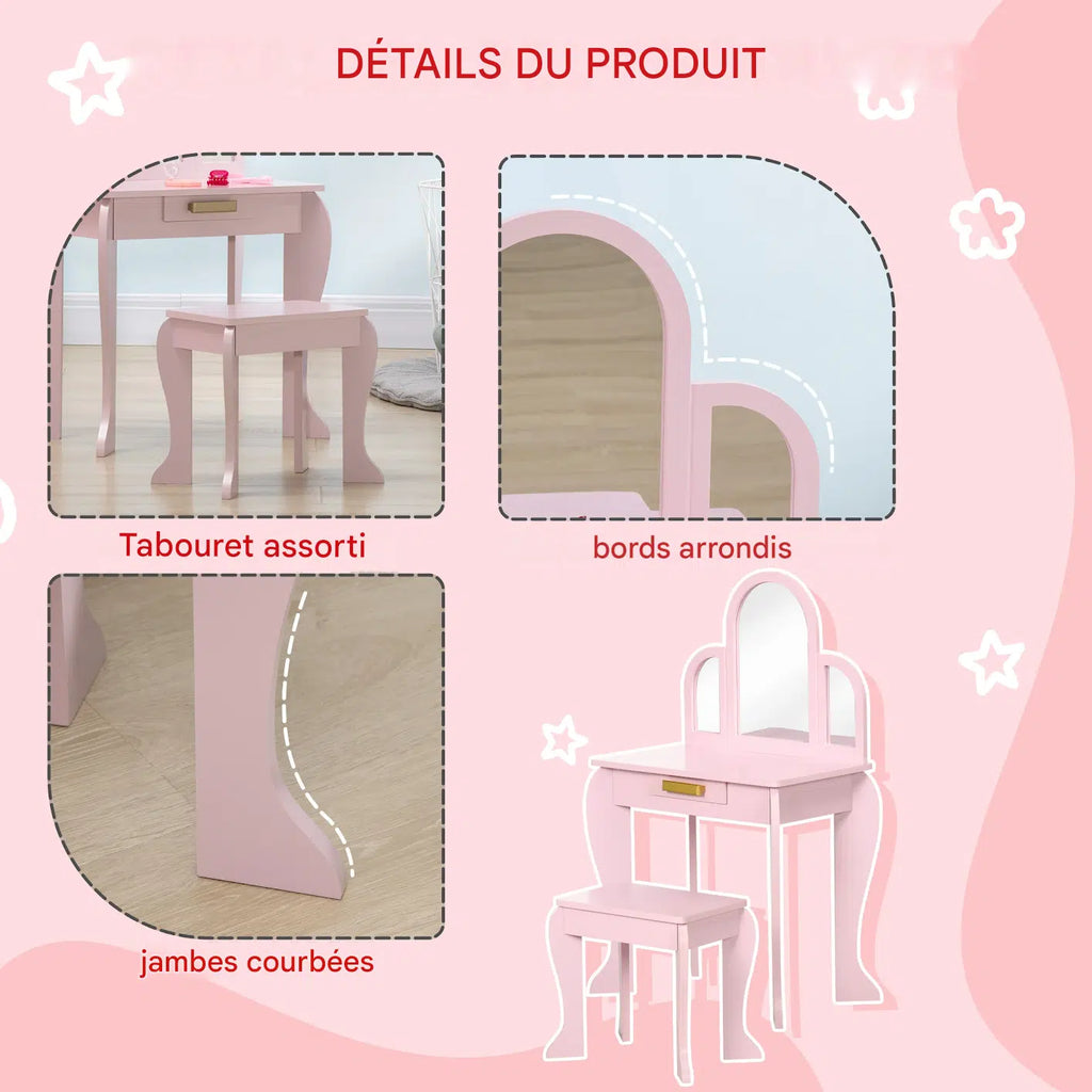 coiffeuse enfant fille - Mon cocon