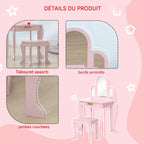 coiffeuse enfant fille - Mon cocon