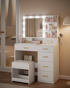 coiffeuse avec tabouret - Mon cocon