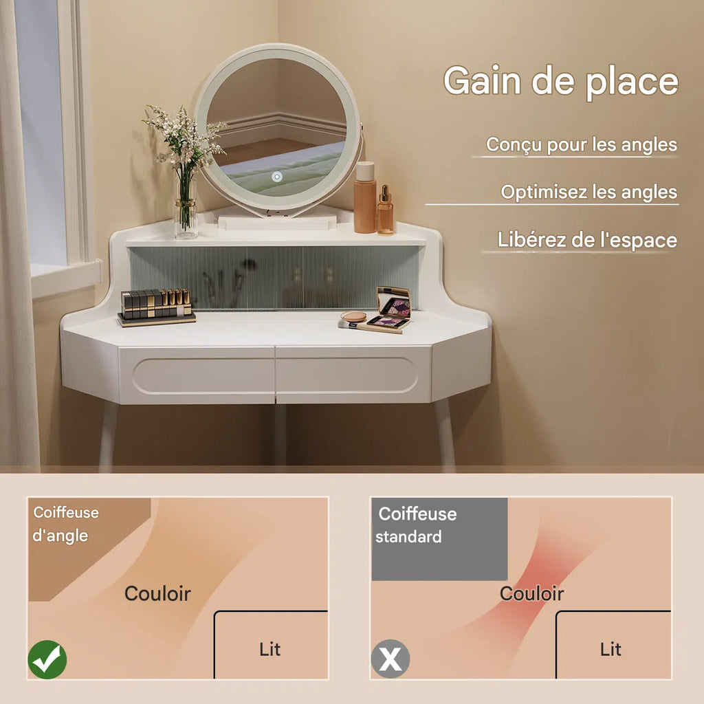 coiffeuse d'angle - Mon cocon