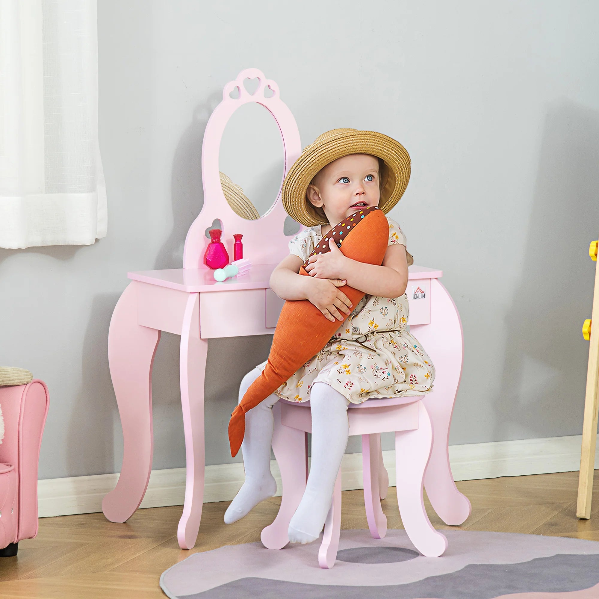 coiffeuse en bois enfant - Mon cocon