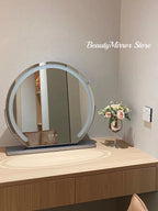 miroir rond coiffeuse - Mon cocon