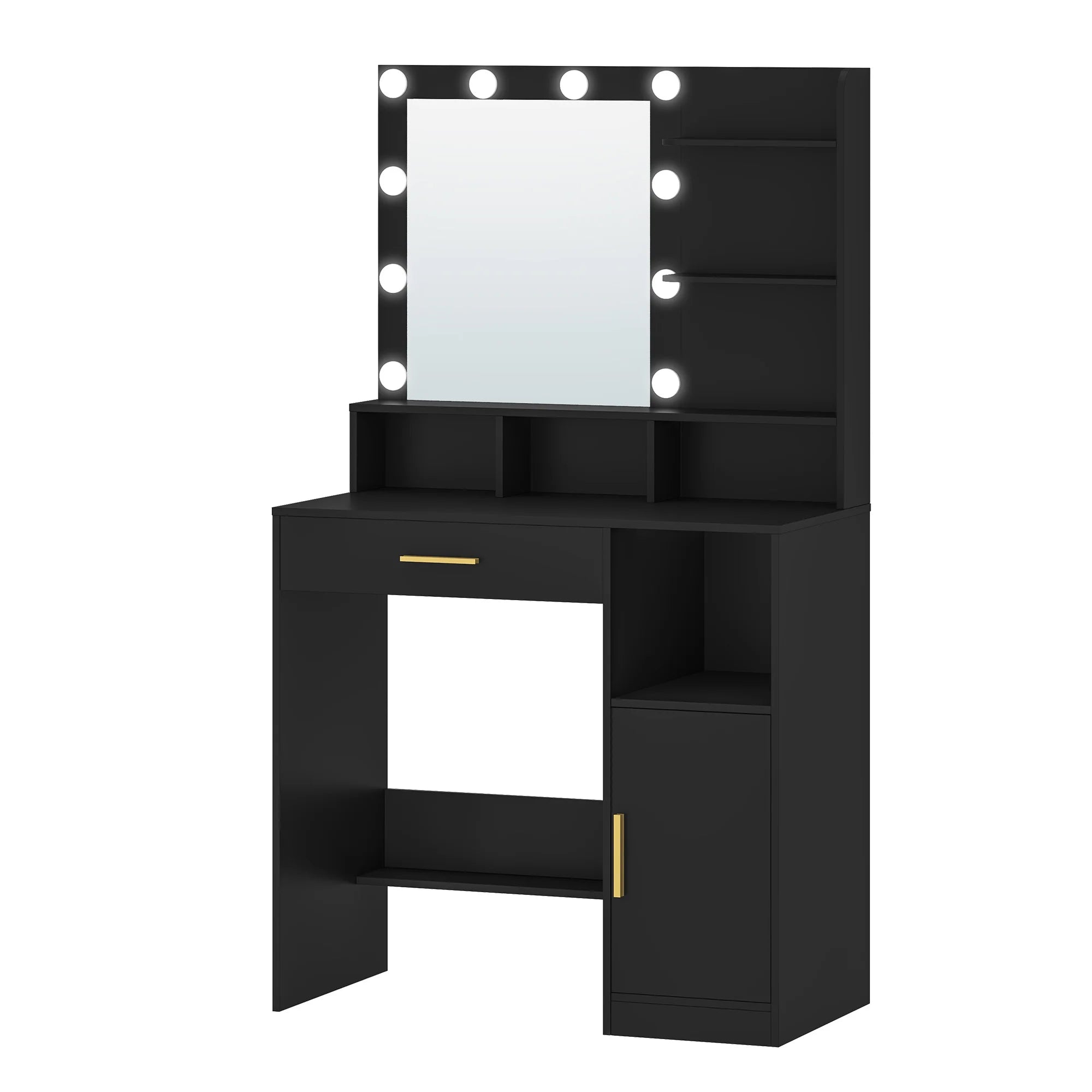 meuble coiffeuse noir - Mon cocon