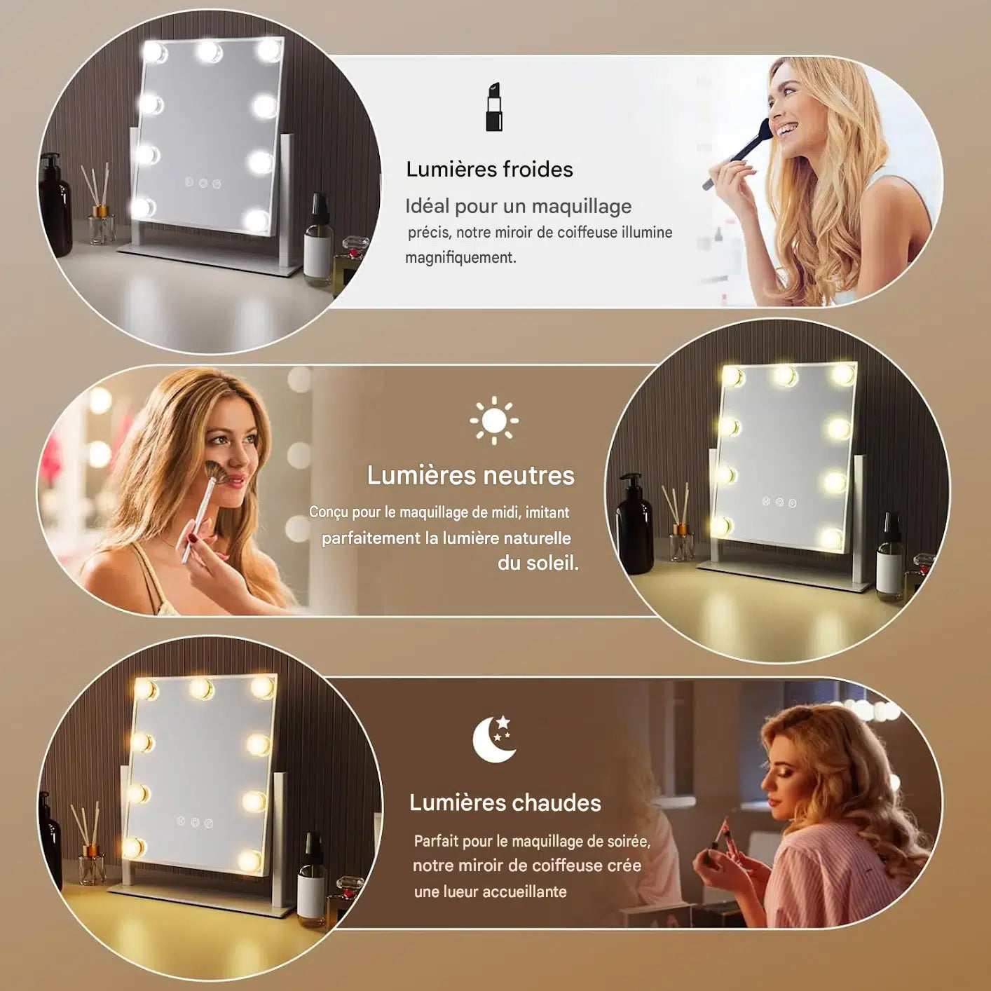 miroir pour coiffeuse - Mon cocon