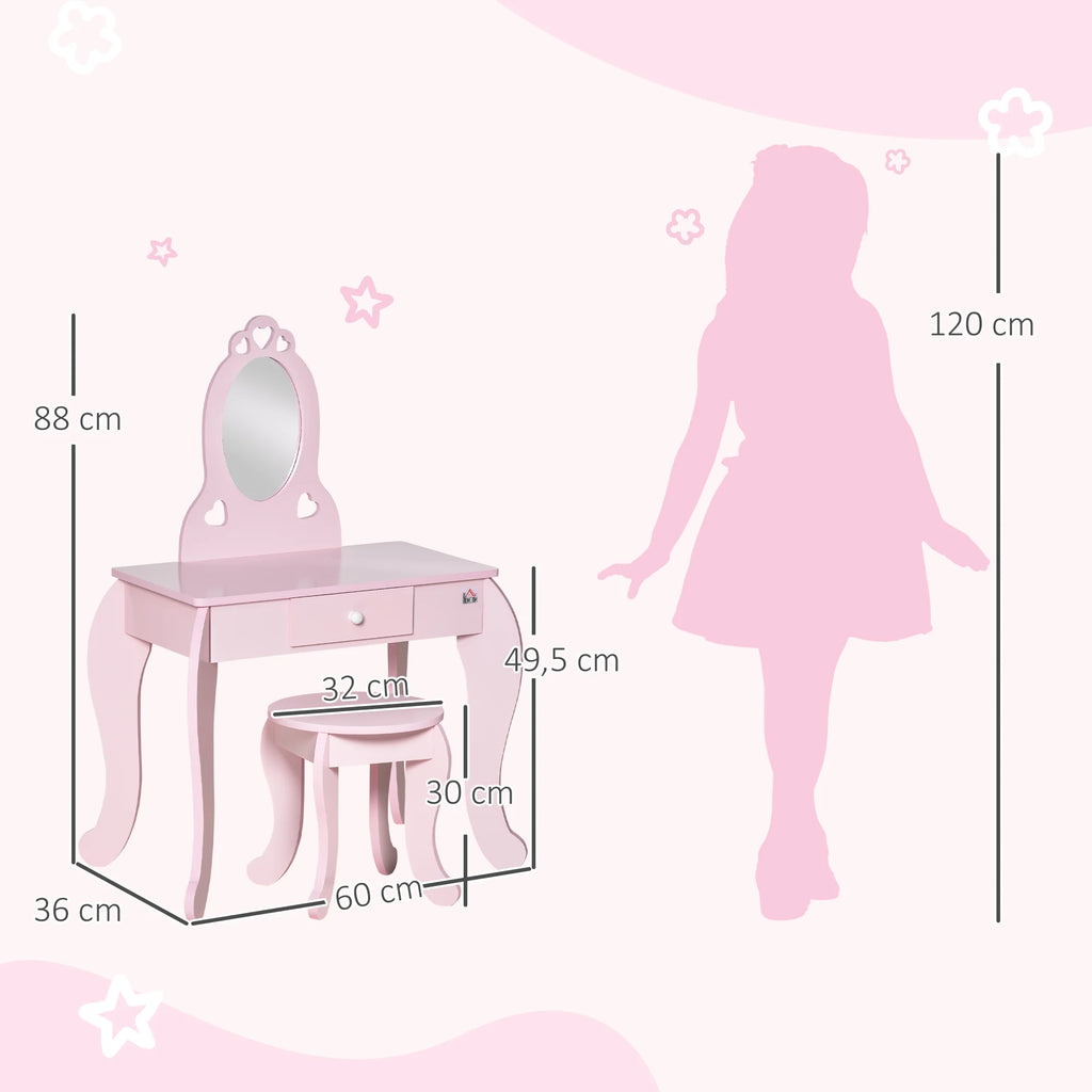 coiffeuse en bois enfant - Mon cocon