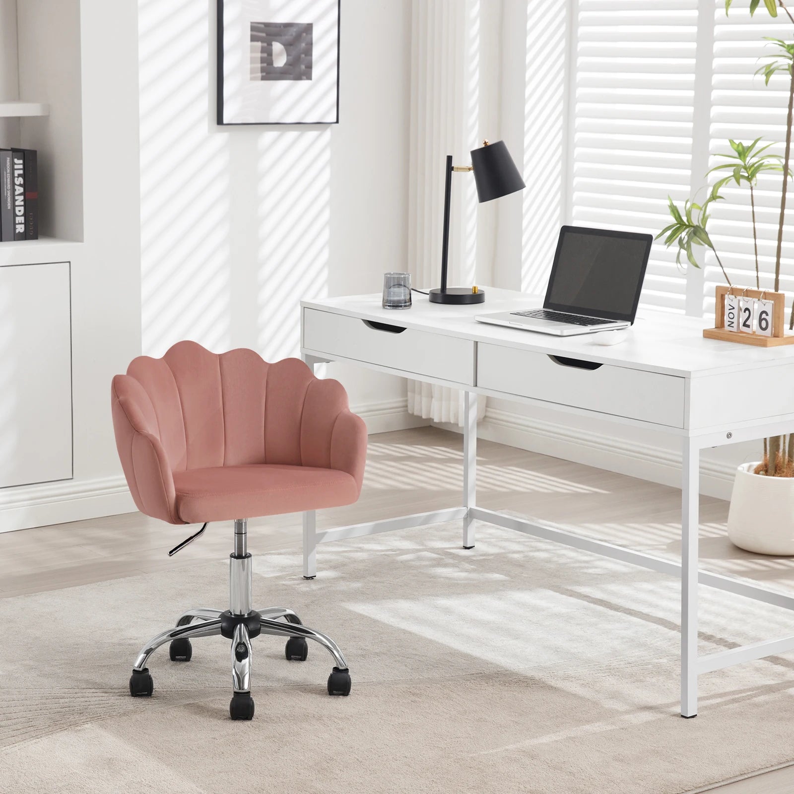 chaise coiffeuse rose - Mon cocon