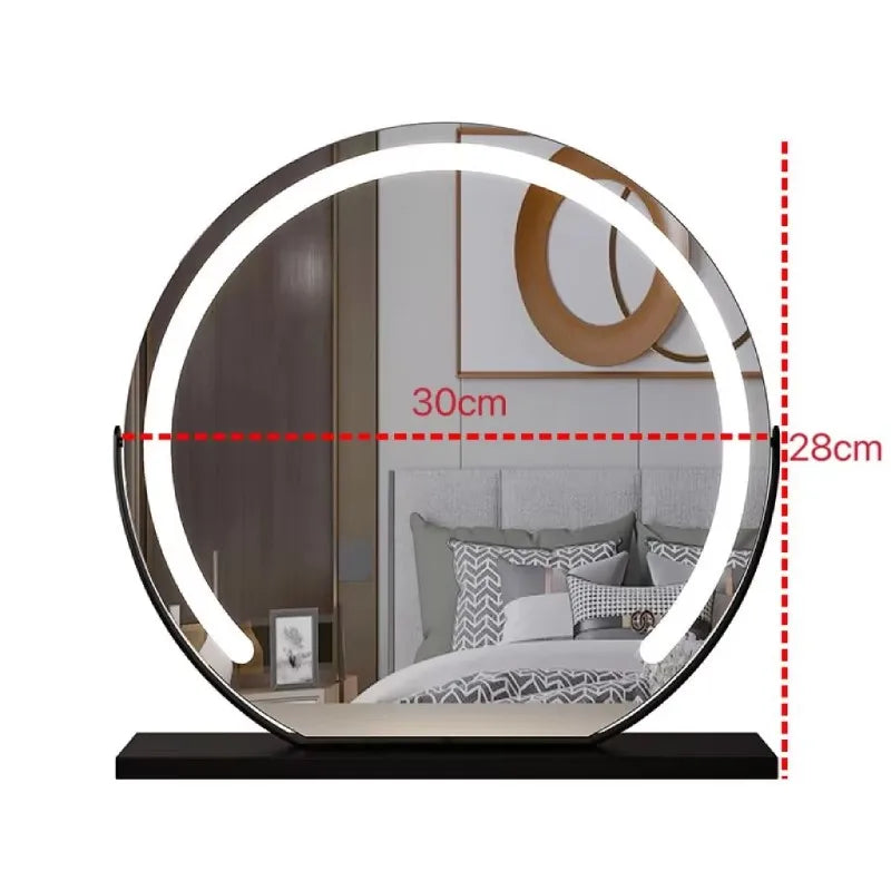 miroir rond coiffeuse - Mon cocon
