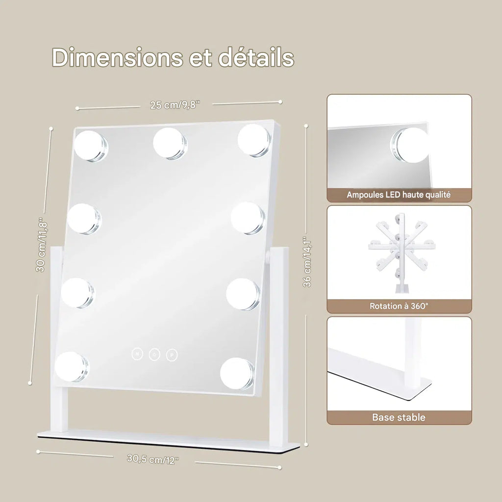 miroir pour coiffeuse - Mon cocon