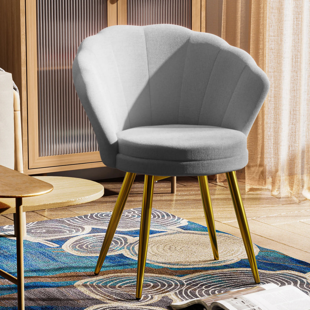chaise coiffeuse coquillage - Mon cocon