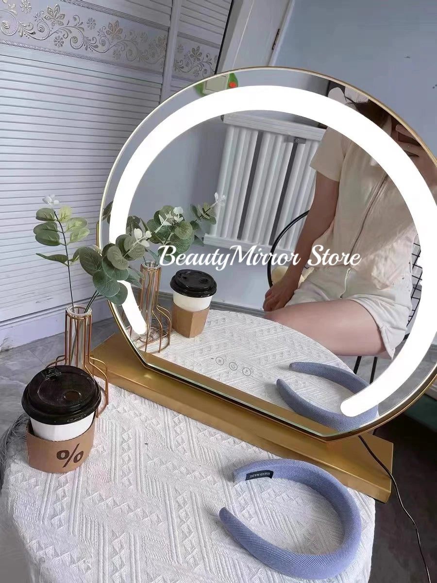 miroir rond coiffeuse - Mon cocon