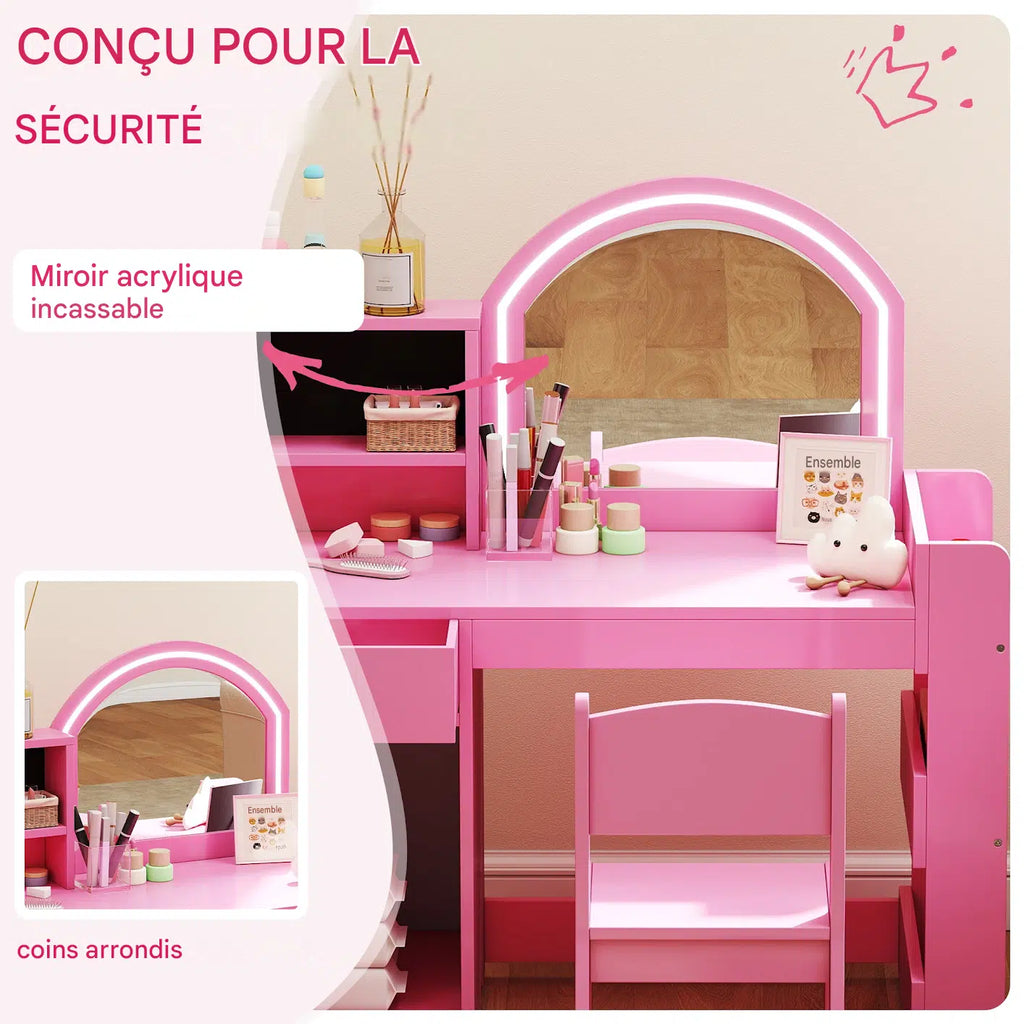coiffeuse chambre fille - Mon cocon