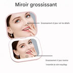 miroir de poche led - Mon cocon