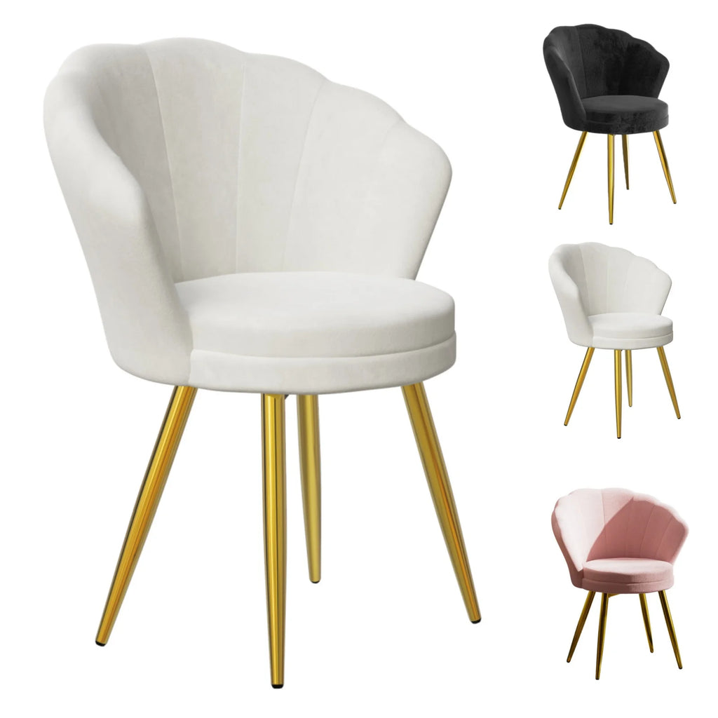 chaise coiffeuse coquillage - Mon cocon