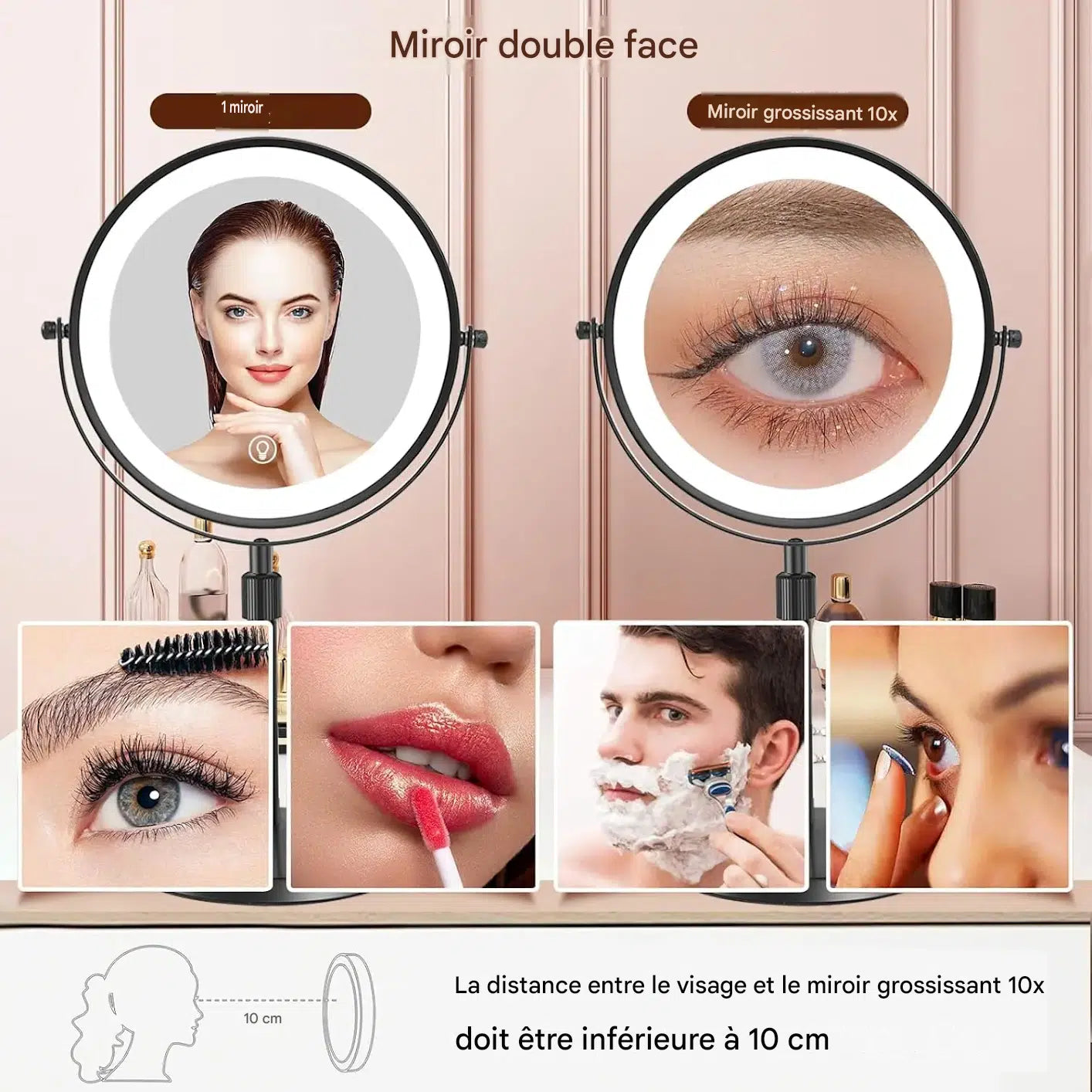 miroir grossissant x10 - Mon cocon