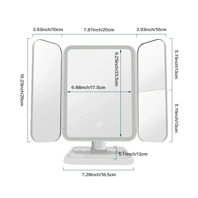 miroir coiffeuse led - Mon cocon