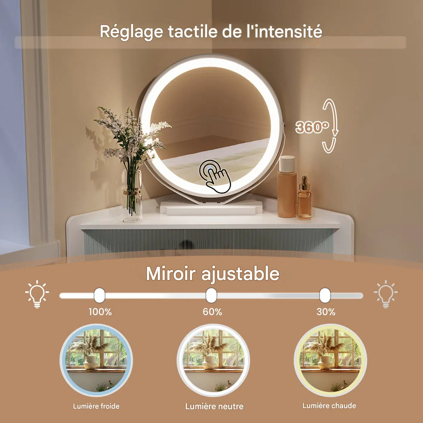coiffeuse d'angle - Mon cocon