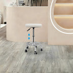 tabouret coiffeuse blanc - Mon cocon