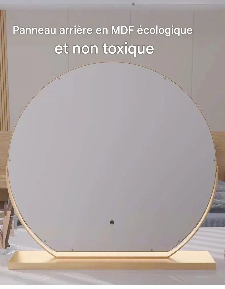miroir rond coiffeuse - Mon cocon