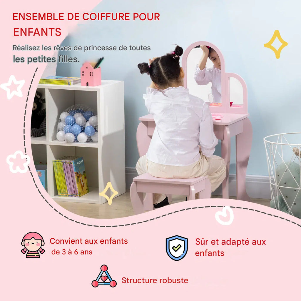 coiffeuse enfant fille - Mon cocon