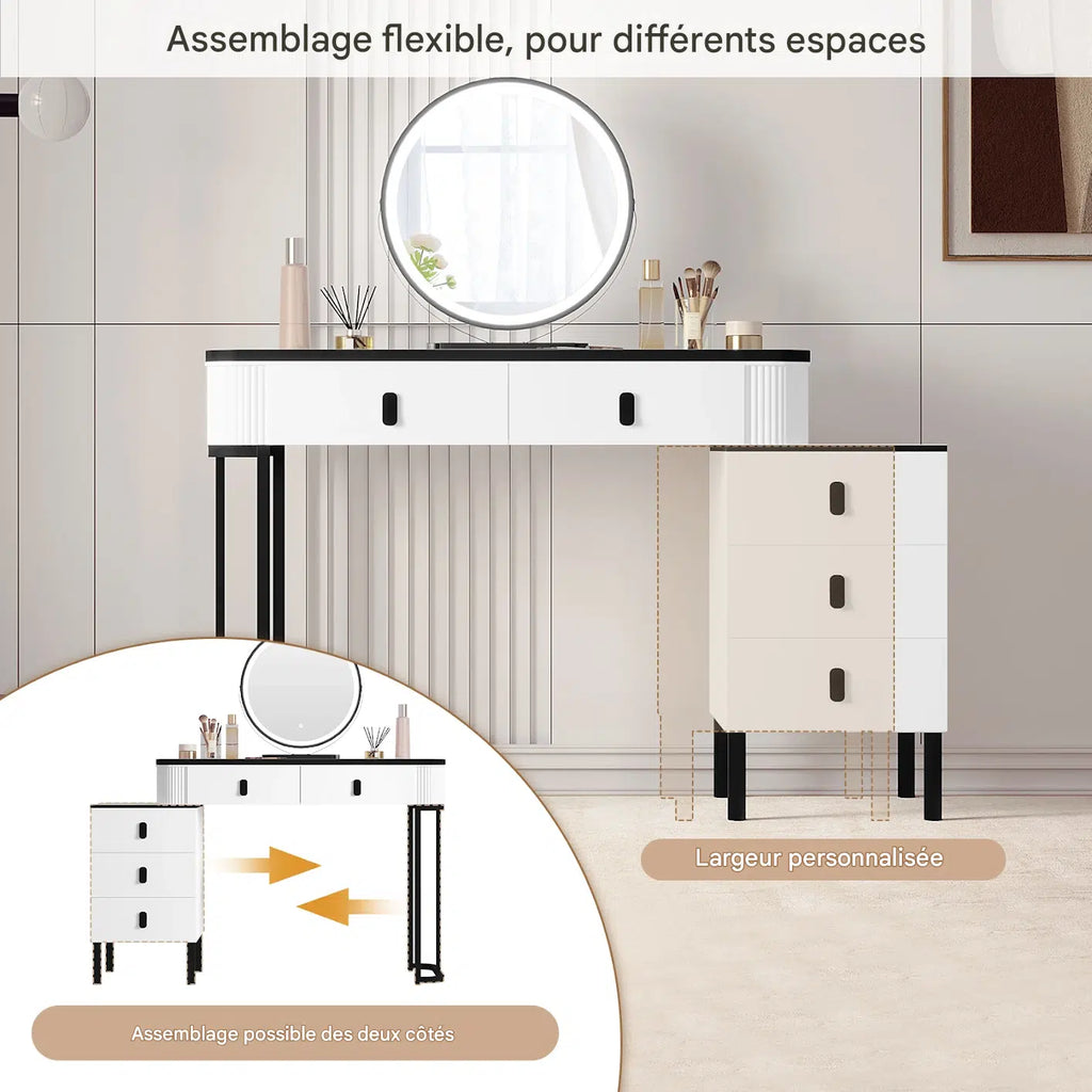 coiffeuse blanche - Mon cocon