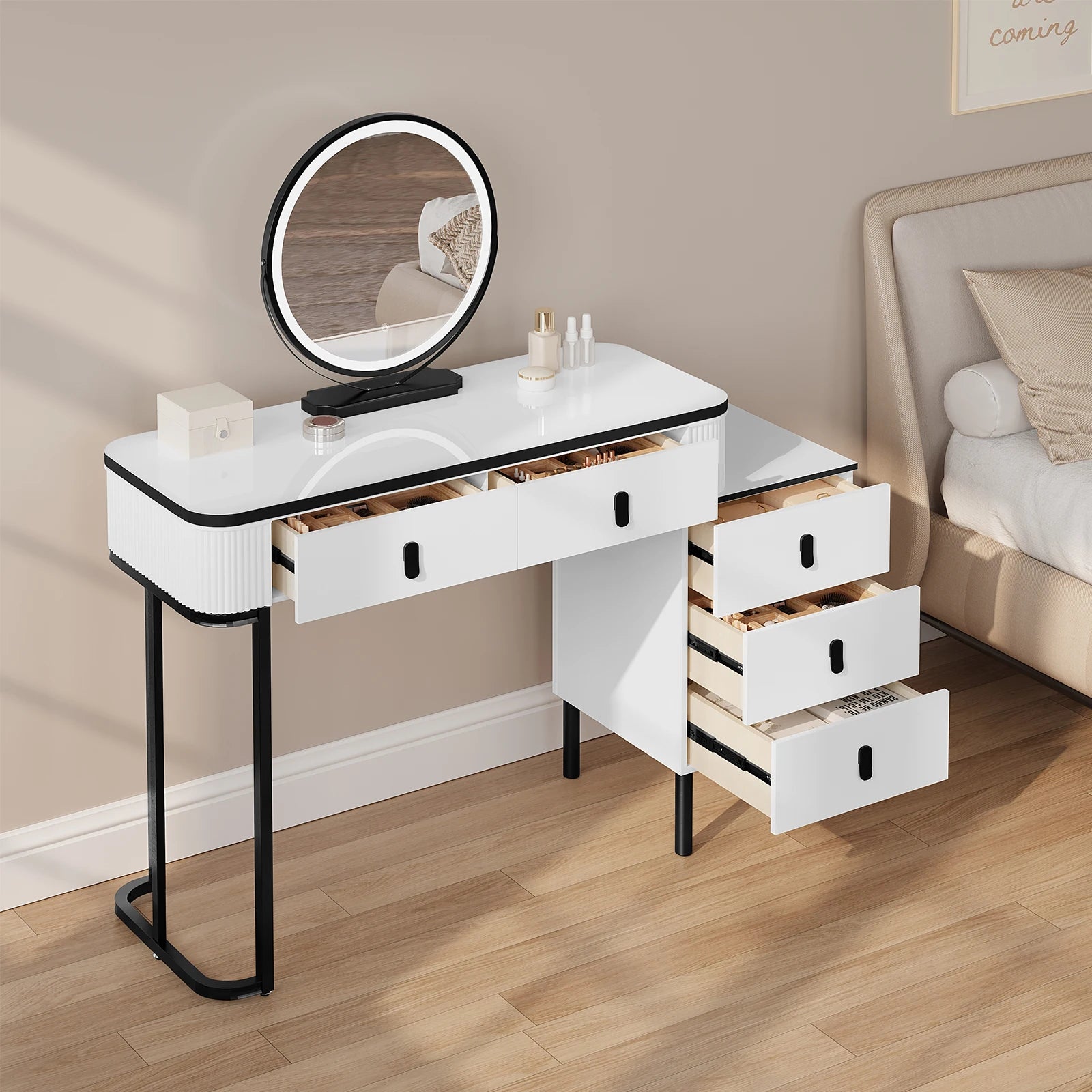 coiffeuse blanche - Mon cocon