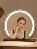 miroir rond coiffeuse - Mon cocon