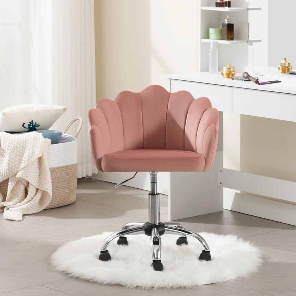 chaise coiffeuse rose - Mon cocon