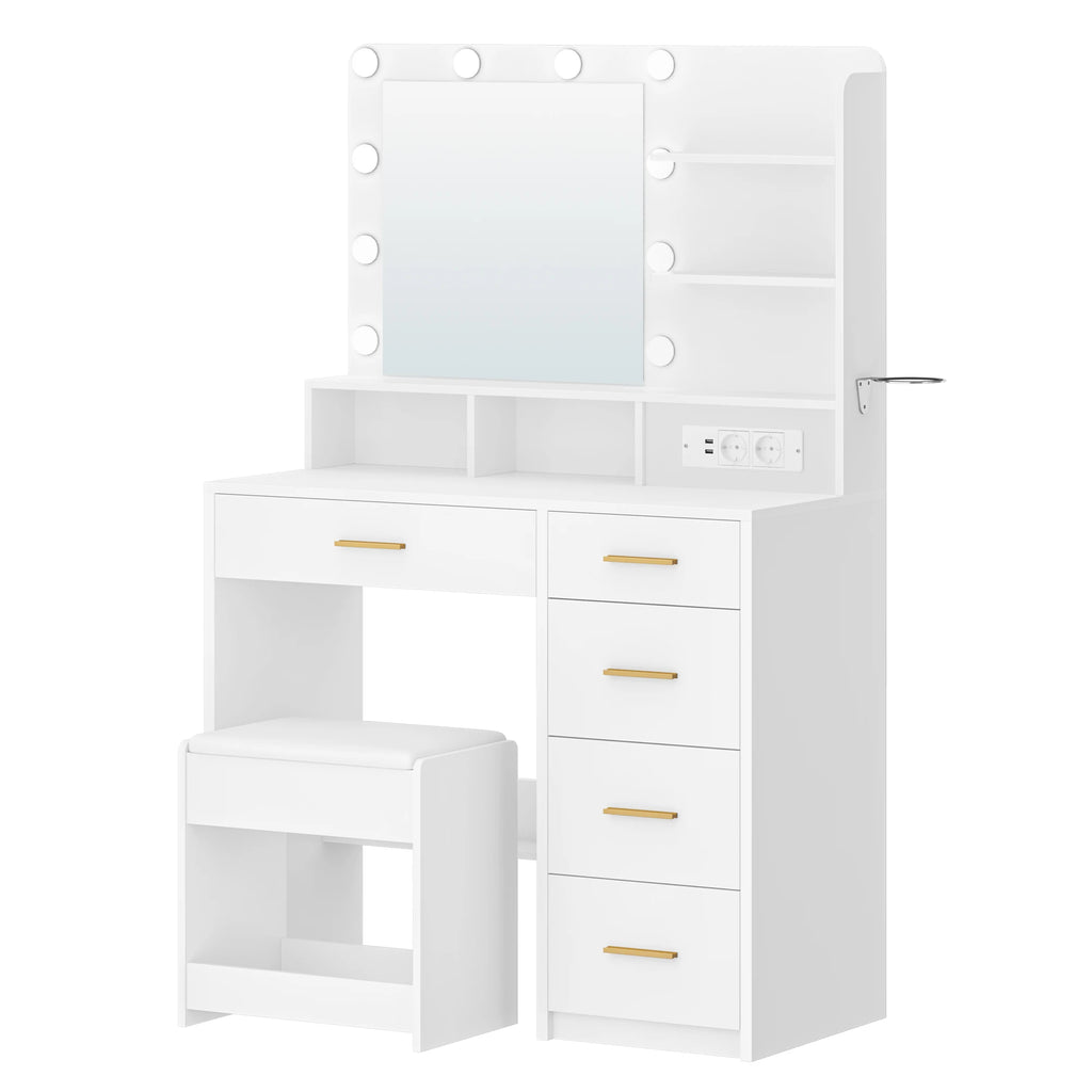 coiffeuse avec tabouret - Mon cocon