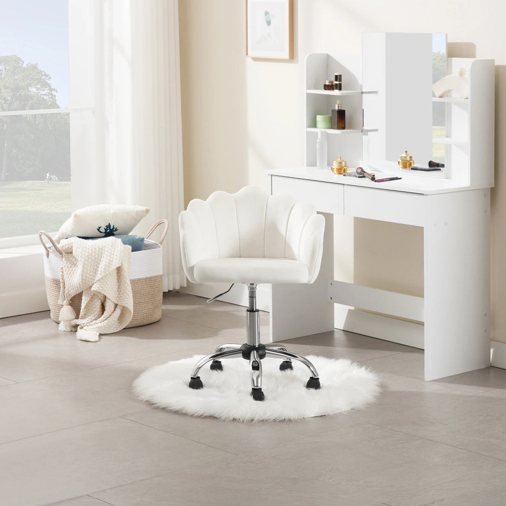 chaise coiffeuse rose - Mon cocon