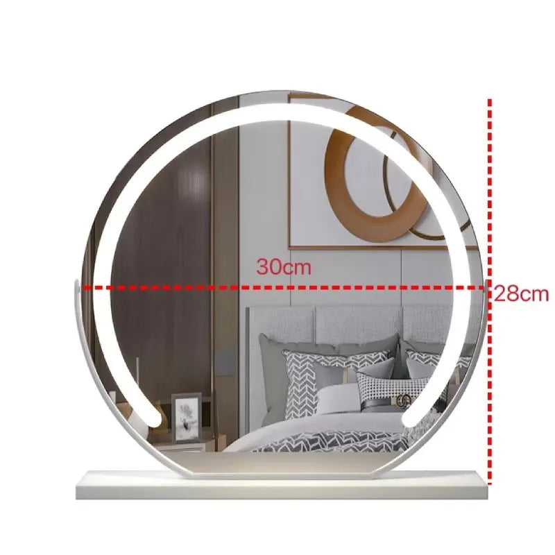 miroir rond coiffeuse - Mon cocon