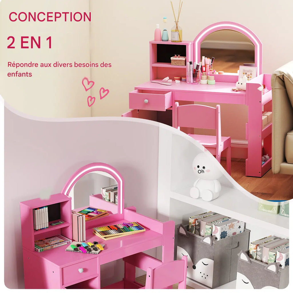 coiffeuse chambre fille - Mon cocon